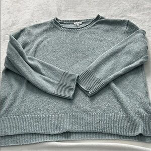 Ella Moss Women's Teal Cowl Neck Sweater